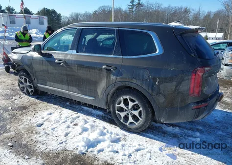 2020 Kia Telluride Ex z USA, uszkodzony, nr VIN 5XYP3DHC9LG012948